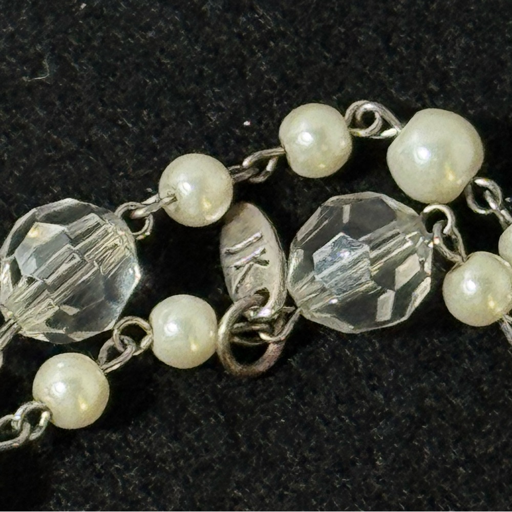 Jewel Kade Silver and Pearl Necklace
